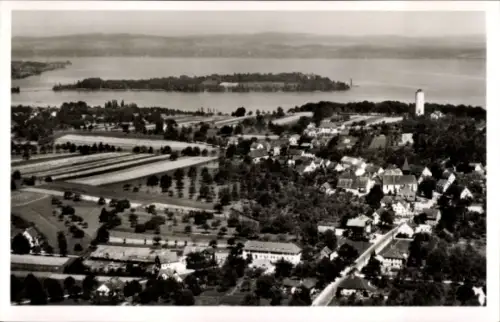 Ak Allmannsdorf Konstanz, Fliegeraufnahme, Jugendherberge, Insel Mainau
