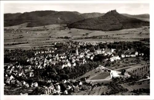 Ak Hechingen im Zollernalbkreis, Luftaufnahme