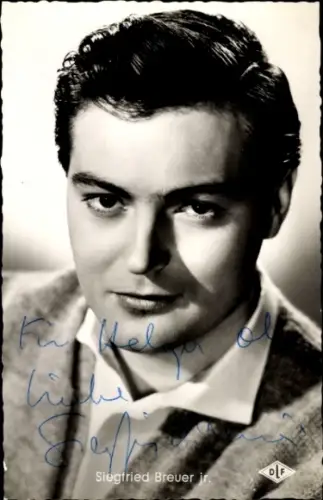 Ak Schauspieler Siegfried Breuer jr., Portrait, die gestohlene Hose