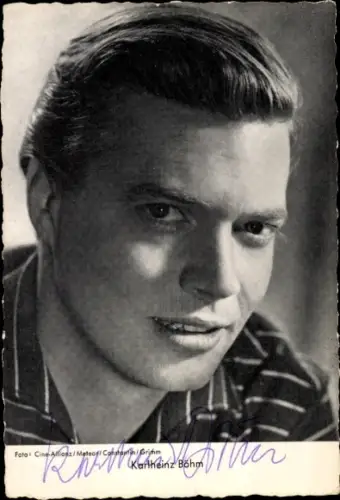 Ak Schauspieler Karlheinz Böhm, Portrait