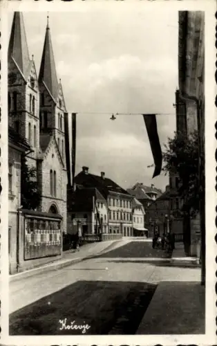 Ak Kočevje Gottschee Slowenien, Straße, Häuser