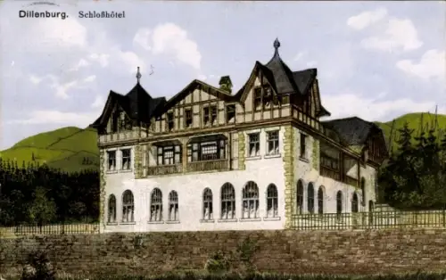 Ak Dillenburg in Hessen, Schlosshotel