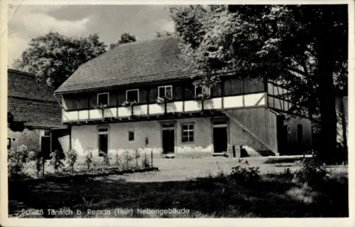Ak Tännich Breitenheerda Remda Rudolstadt Thüringen, Schloss, Nebengebäude