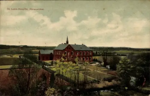 Ak Harsewinkel in Westfalen, St. Lucia Hospital