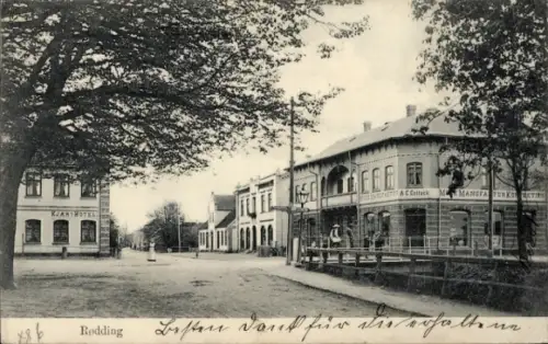 Ak Rødding Rödding Dänemark, KJAR HOTEL, AC Collack, MMANUFA FURKI TI, Rødding