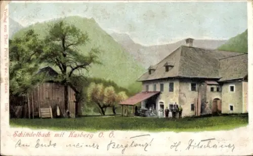 Ak Schindelbach Oberösterreich, Kasberg