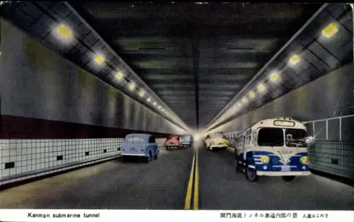 PC Japan, Kanmon submarine tunnel