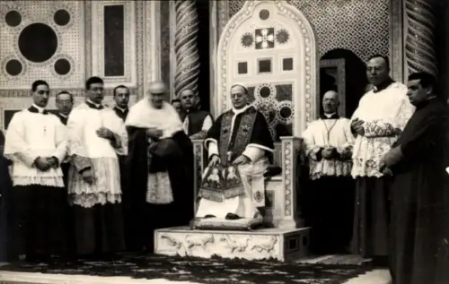 Ak Vatikan Rom Lazio, Papst