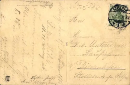 Ak Mainz am Rhein, Hauptbahnhof