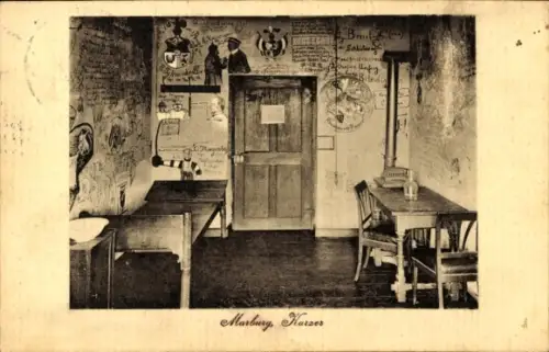 Studentika Ak Marburg an der Lahn, Karzer