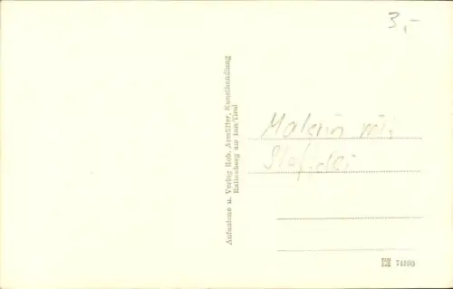 Ak Rattenberg am Inn Tirol, Malerin mit Staffelei