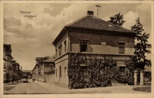 Ak Weimar in Thüringen, Liszthaus