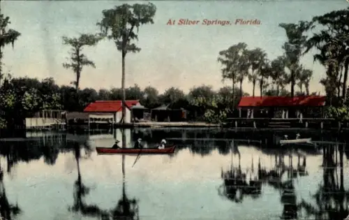 Ak Silver Springs Florida USA, Gesamtansicht