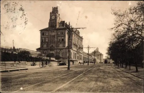 Ak Praha Prag Tschechien, Kaiser-Franz-Joseph-Bahnhof