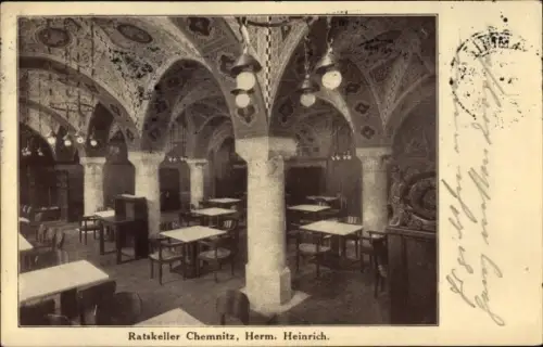 Ak Chemnitz in Sachsen, Ratskeller