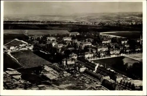 Ak Altendorf Chemnitz in Sachsen, Blick auf die Landesanstalt, Fliegeraufnahme