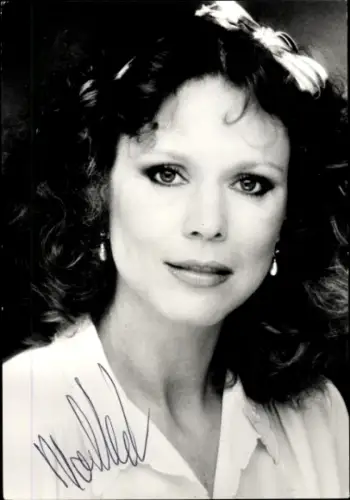 Ak Schauspielerin Marthe Keller, Portrait, Autogramm