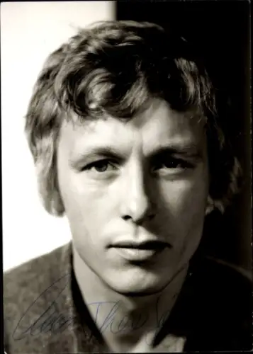 Foto Schauspieler Claus Theo Gärtner, Portrait, Autogramm