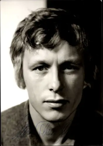 Foto Schauspieler Claus Theo Gärtner, Portrait, Autogramm