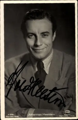 Ak Schauspieler Johannes Heesters, Portrait