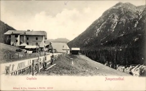 Ak Cortina d'Ampezzo Veneto, Ospitale