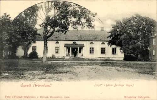 Ak Schweden, Öjervik, Wermland, Sjo i Gösta Berlings Saga