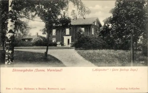 Ak Sunne Schweden, Skinnargården, Wermland