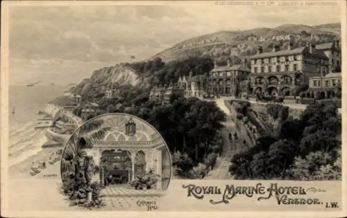 Ak Ventnor Isle of Wight, Royal Marine Hotel, Hall