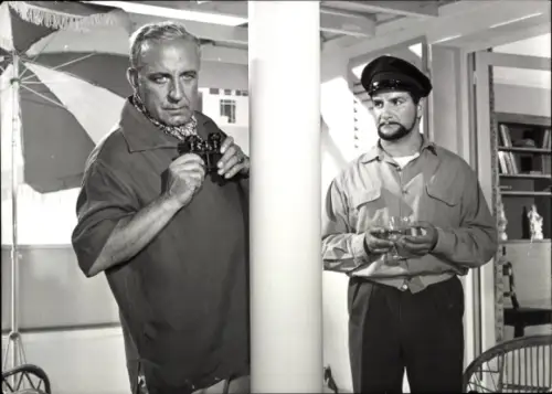 Foto Filmszene Affäre Nabob, Schauspieler