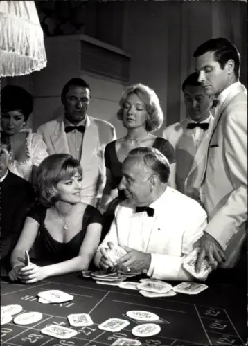 Foto Filmszene Affäre Nabob, Schauspieler, O.E. Hasse, Perrette Pradier