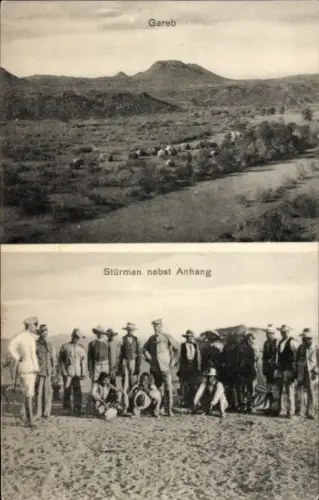 Ak Gareb Israel, Panorama, Stürman nebst Anhang