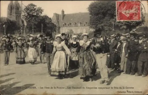 CPA Quimper Finistère, Les Fêtes de la Pomme