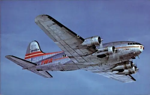 Ak TWA Transcontinental and Western Air, Boeing 307B Stratoliner