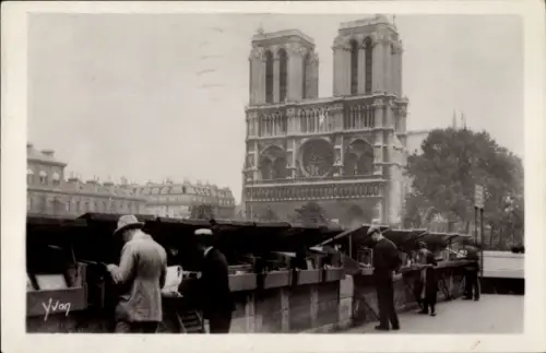 CPA Paris V., Les Bouquinstes, Quai Saint michel