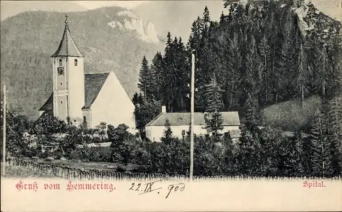 Ak Spital am Semmering Steiermark, Kirche