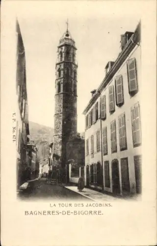 Ak Bagnères de Bigorre Hautes Pyrénées, Jakobinturm