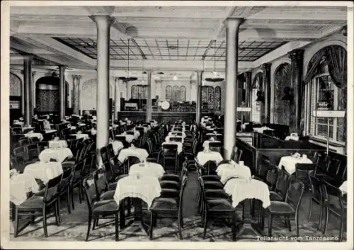 Ak Hamburg Altstadt, Wallhof-Gaststätte, Glockengießerwall 2