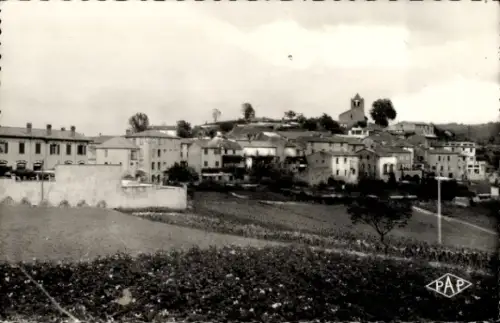 Ak Serralongue Céret Pyrénées Orientales, Gesamtansicht