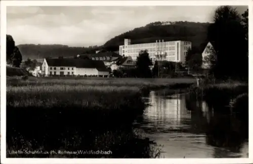 Ak Waldfischbach Burgalben in der Pfalz, Libelle-Schuhfabrik Ph. Rothhaar