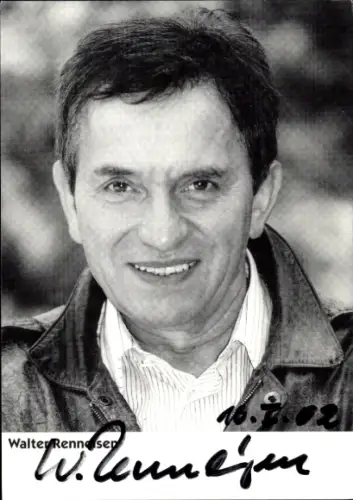 Ak Schauspieler Walter Renneisen, Portrait, Autogramm
