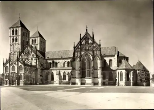 Ak Münster in Westfalen, Dom, Südfront