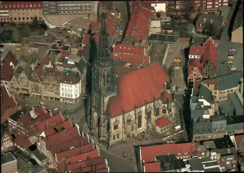 Ak Münster in Westfalen, St. Lamberti Kirche
