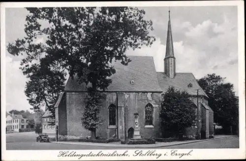 Ak Stollberg im Erzgebirge, Heldengedächtniskirche