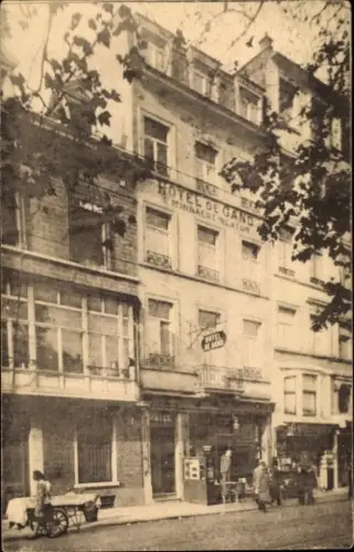 Ak Bruxelles Brüssel, Hotel de Gand, Avenue du Boulevard 26