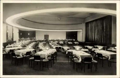 Ak Krefeld am Niederrhein, Seidenfaden Variete Betriebe, Ostwall 103, Innenansicht