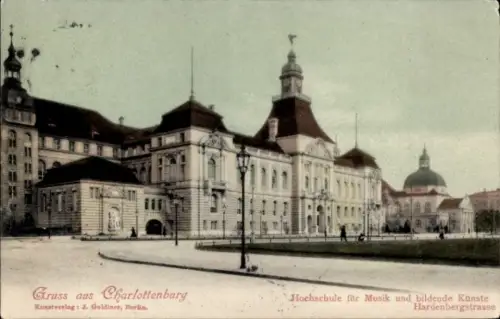 Ak Berlin Charlottenburg, Hochschule für Musik und bildende Künste, Hardenbergstraße