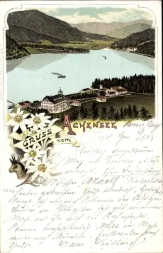 Litho Achensee Tirol, Panorama