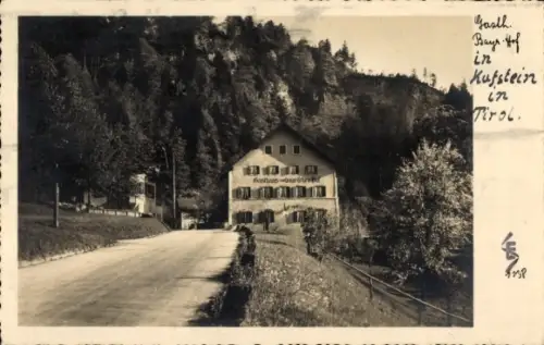 Ak Kufstein in Tirol, Gasthaus zum bayrischen Hof