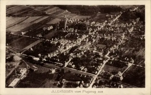 Ak Illertissen in Schwaben, Fliegeraufnahme