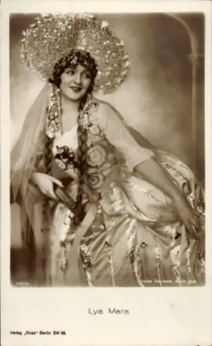 Ak Schauspielerin Lya Mara, Ross Verlag, 1401/2